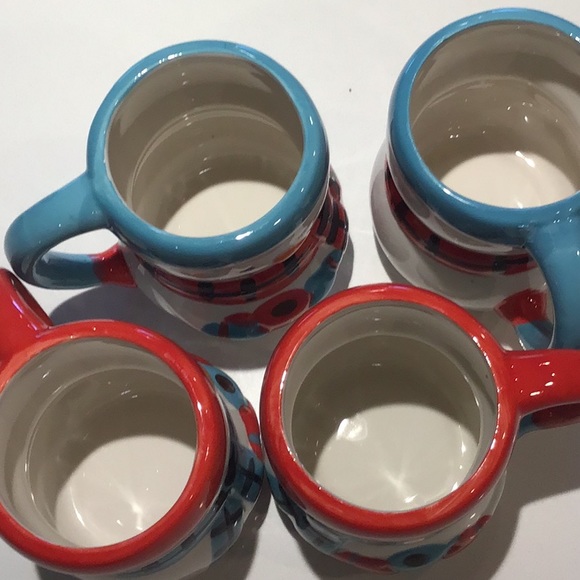 Set of 4 snowmen mugs - Picture 5 of 5
